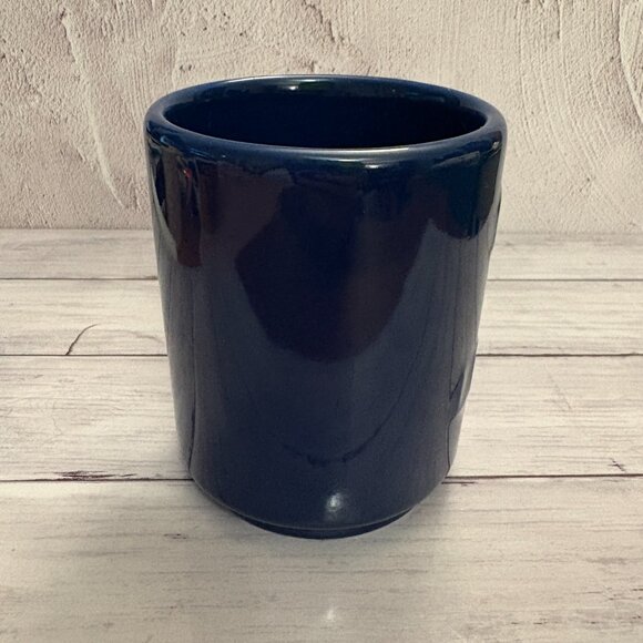 Kate Spade Navy Blue "Out to Lunch" New York Lenox Mug (SKU: 214MI) - Picture 2 of 6